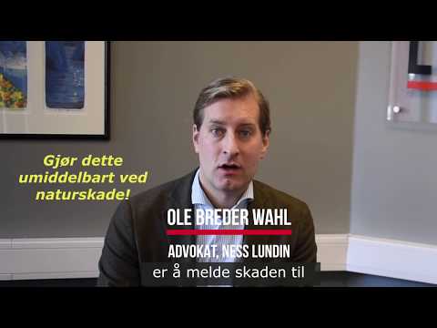 Ikke godta for lav erstatning etter naturskader